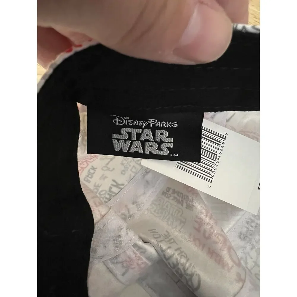 Disney Parks Star Wars Baseball Cap Hat with Sayings Adjustable NWT!